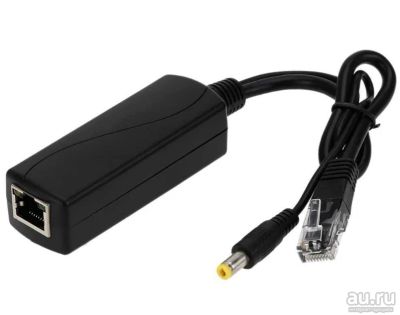 Лот: 16328683. Фото: 1. POE DC48 - 12V сплиттер активный... Видеонаблюдение