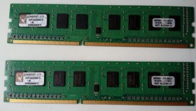 Лот: 9669916. Фото: 1. оперативная память ddr 3 (2 планки... Оперативная память