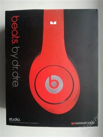 Лот: 2561423. Фото: 1. Monster Beats Studio (RED). Наушники, гарнитуры