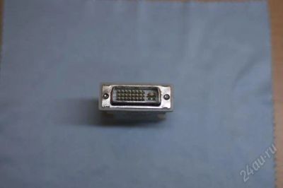 Лот: 1128717. Фото: 1. Переходник DVI-VGA. Шлейфы, кабели, переходники