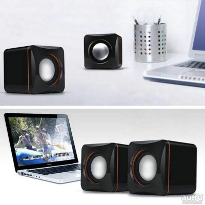 Лот: 9423345. Фото: 1. Портативные мини USB колонки для... Портативные, беспроводные колонки