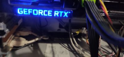 Лот: 20934796. Фото: 1. Игровая видеокарта. GeForce RTX... Видеокарты