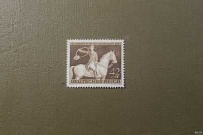 Лот: 13747801. Фото: 1. Германия 1943; Третий рейх; Hunting... Марки