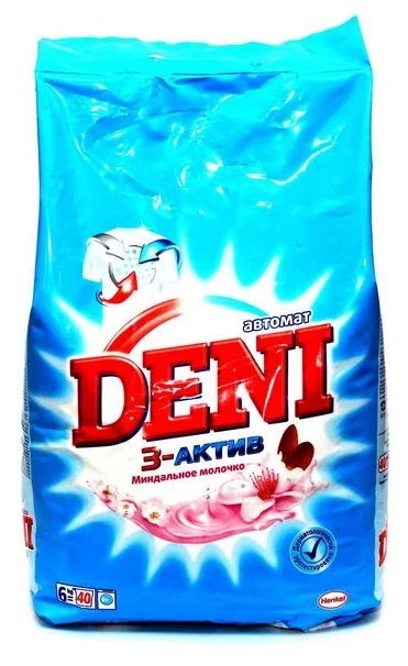 Лот: 3608393. Фото: 1. 6 кг Стиральный порошок DENI 3-актив... Бытовая химия