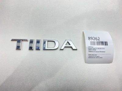 Лот: 23283513. Фото: 1. Эмблема Nissan Tiida 2012 90892EM30A... Двигатель и элементы двигателя