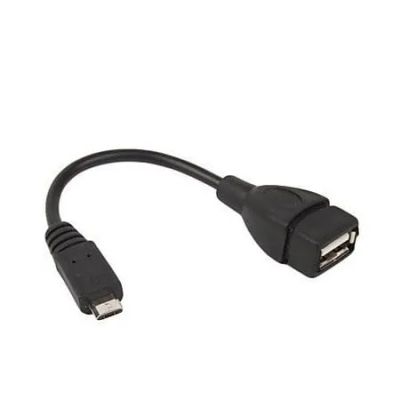 Лот: 22980645. Фото: 1. Кабель OTG USB - micro USB тех... Дата-кабели, переходники