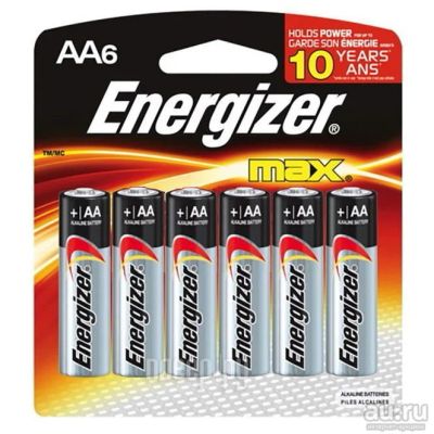Лот: 9095672. Фото: 1. Батарейки Energizer - AA 6 шт. Батарейки, аккумуляторы, элементы питания