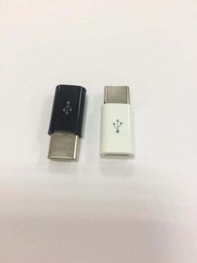 Лот: 10337737. Фото: 1. Переходник Type C (F) - MicroUSB... Дата-кабели, переходники