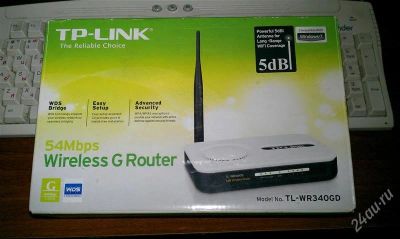 Лот: 1202774. Фото: 1. WiFi Роутер TP-Link WR340GD. Маршрутизаторы (роутеры)