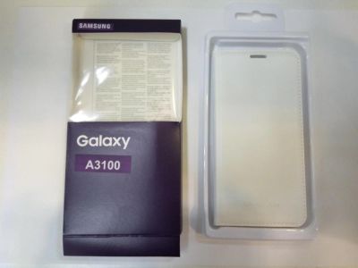 Лот: 7120856. Фото: 1. Чехол-книжка Samsung Galaxy A3... Чехлы, бамперы
