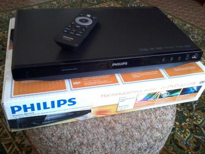 Лот: 4906054. Фото: 1. DVD-плеер Philips DVP3850K. Состояние... DVD, Blu-Ray плееры