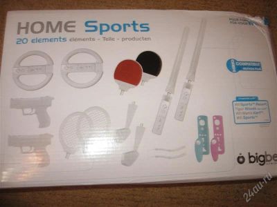 Лот: 1224533. Фото: 1. Wii Спортивный набор на двоих... Аксессуары для игровых приставок, консолей, геймпады