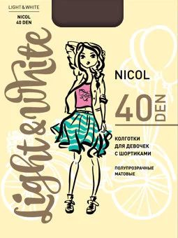 Лот: 16201853. Фото: 1. Колготки детские Light White Nicol... Носки, колготки