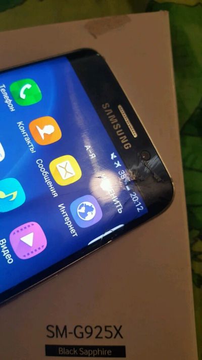 Лот: 8859101. Фото: 1. Samsung galaxy s6 edge (live demo... Смартфоны
