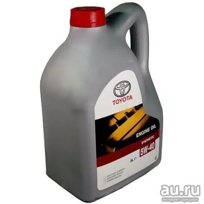 Лот: 9419035. Фото: 1. Toyota 5W-40 Motor Oil SL/CF -... Масла, жидкости