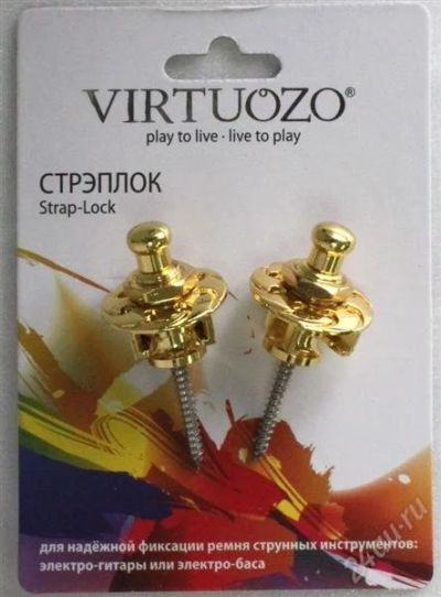 Лот: 2415565. Фото: 1. str. Стрэплок цвет-золото (#v40... Аксессуары, комплектующие