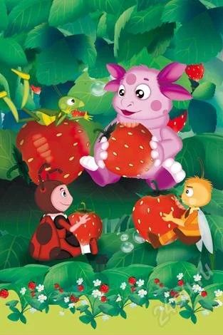 Лот: 835265. Фото: 1. Полотенце махровое Непоседа Лунтик. Другое (дети растут)