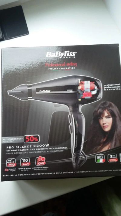 Лот: 6096505. Фото: 1. Профессиональный фен BaByliss... Укладка и стрижка волос, бритьё, эпиляция