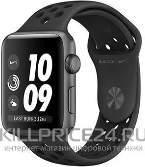 Лот: 16419254. Фото: 1. Apple Watch Nike Series 3, 42... Смарт-часы, фитнес-браслеты, аксессуары