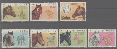 Лот: 8513366. Фото: 1. Куба 1972 Полная серия из 7 марок... Марки