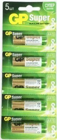 Лот: 22151213. Фото: 1. GP LR6 (BL-5) (60/60) SUPER ALKALINE. Батарейки, аккумуляторы, элементы питания