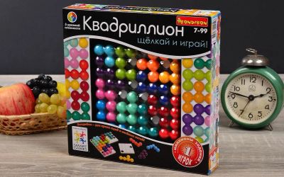 Лот: 12719892. Фото: 1. BONDIBON: Логическая игра Квадриллион. Настольные игры, карты