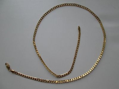 Лот: 3615087. Фото: 1. Цепочка с крупным плетением. Цепочки