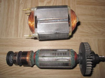 Лот: 5732982. Фото: 1. Двигатель для перфоратора Sparka. Запчасти
