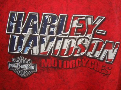 Лот: 11408817. Фото: 1. Байкерская мужская футболка Harley... Аксессуары