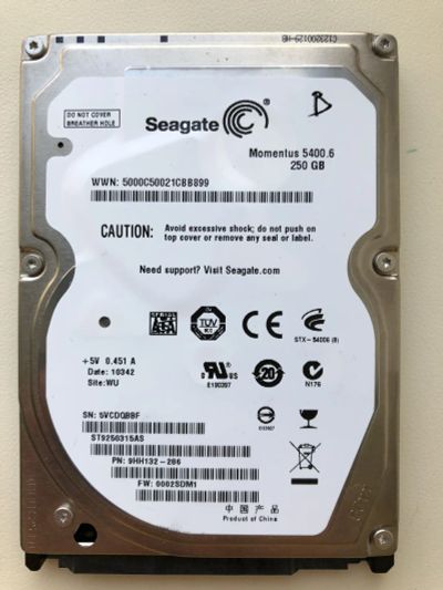 Лот: 15880229. Фото: 1. Неисправный SATA-II 250Gb разных... Жёсткие диски (HDD)