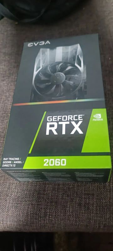 Лот: 21645592. Фото: 1. Evga rtx 2060 6gb. Видеокарты