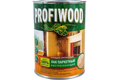 Лот: 20055300. Фото: 1. Лак для дерева паркетный Profiwood... Краски, лаки, растворитель