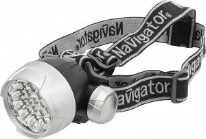 Лот: 14176175. Фото: 1. Фонарь Navigator налобный, 25LED... Фонарики