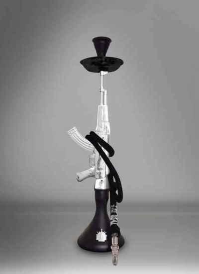 Лот: 6937144. Фото: 1. Кальян AK47 MOB Hookah Silver... Аксессуары и запчасти для кальянов