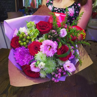Лот: 7501202. Фото: 1. Сборный букет. Цветы на Щорса... Свежие цветы