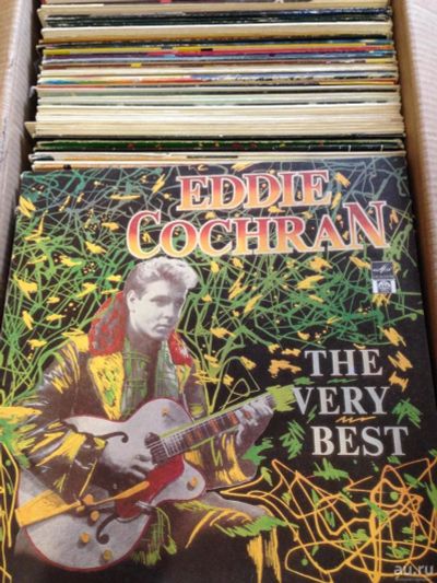 Лот: 8480762. Фото: 1. винил пластинка Eddie Cochran... Аудиозаписи