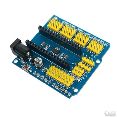 Лот: 14176711. Фото: 1. Плата расширения Nano Shield для... Микроконтроллеры