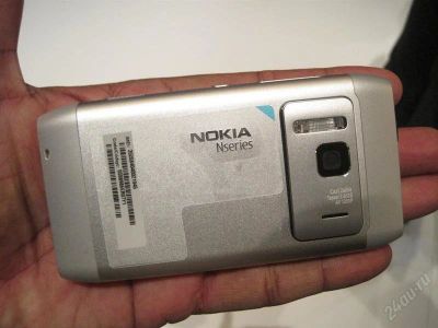 Лот: 1503328. Фото: 1. Nokia n8 , Silver , не дорого... Смартфоны