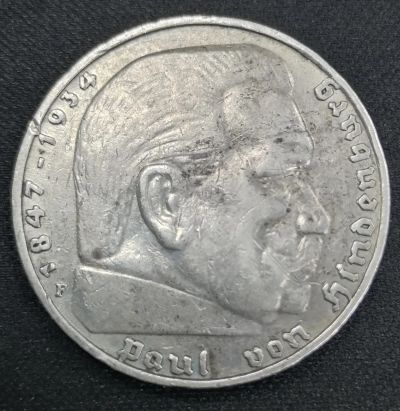 Лот: 25789131. Фото: 1. 5 рейхсмарок 1936 г. Германия и Австрия