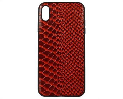 Лот: 20888206. Фото: 1. Чехол iPhone XS Max Leather Reptile... Чехлы, бамперы
