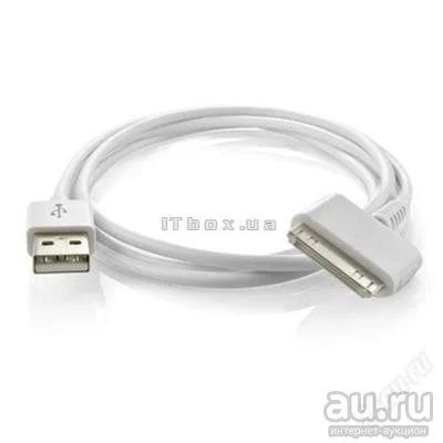 Лот: 12997978. Фото: 1. USB Кабель iPhone 3G/3Gs/4/4G... Дата-кабели, переходники