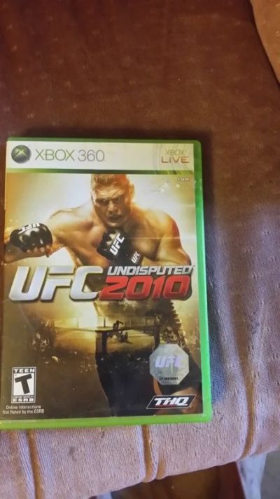 Лот: 9425605. Фото: 1. Продам игру на Xbox 360 UFC на... Игры для консолей