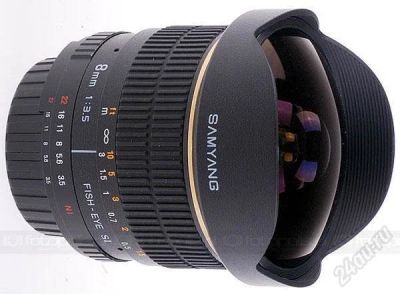 Лот: 2260466. Фото: 1. Объектив Samyang 8mm для Canon. Объективы