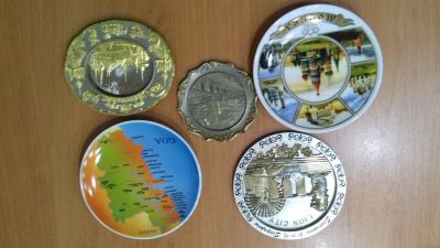 Лот: 19977177. Фото: 1. Набор сувенирных тарелок (5шт... Сувенирные наборы
