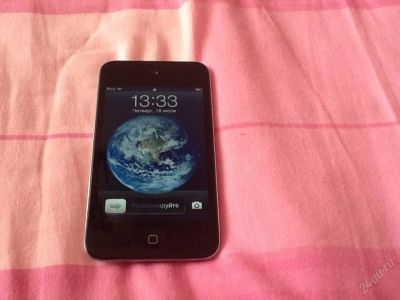 Лот: 4761778. Фото: 1. ipod touch 4 32гб (комплект). Плееры