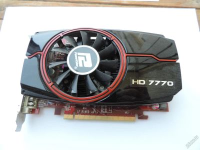 Лот: 5743517. Фото: 1. Power Сolor Radeon HD 7770. Видеокарты