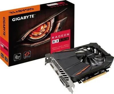 Лот: 12238379. Фото: 1. Видеокарта Gigabyte AMD Radeon... Видеокарты