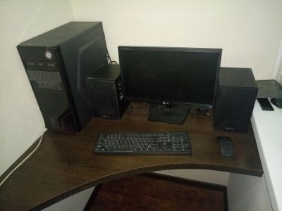 Лот: 8322290. Фото: 1. Мощный игровой компьютер. 4 ядра... Компьютеры в сборе