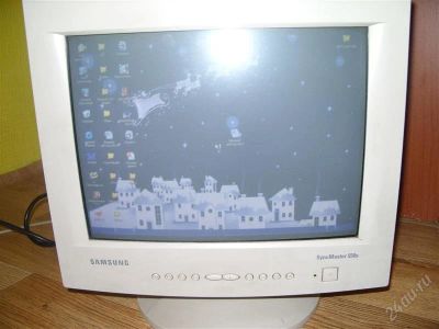 Лот: 2428843. Фото: 1. Монитор Samsung SM 550S с рубля... ЭЛТ-мониторы