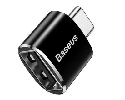 Лот: 21066650. Фото: 1. OTG Baseus USB - Type-C (CATOTG-01... Дата-кабели, переходники